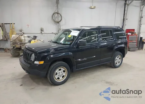 2016 Jeep Patriot Sport z USA, uszkodzony, nr VIN 1C4NJRBB4GD798284